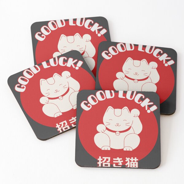Item preview, Good Luke Maneki Neko | Japanese Lucky Cat designed and sold by TAME-NI.