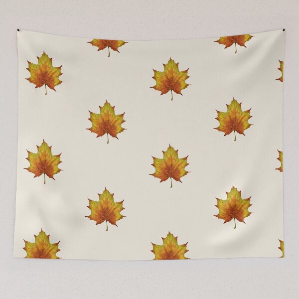 Item preview, Maple Leaf Botanical Print - Acer Autumn Art designed and sold by Fiurdelin.