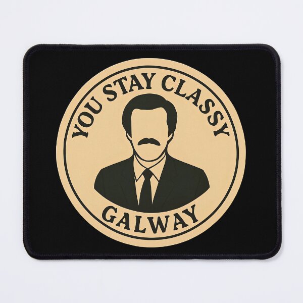 Item preview, Anchorman Inspired Retro Ireland Print: Galway designed and sold by PinUpPizzazz.