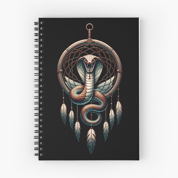 Item preview, Mystical snake in dream catcher. designed and sold by ReneMM.