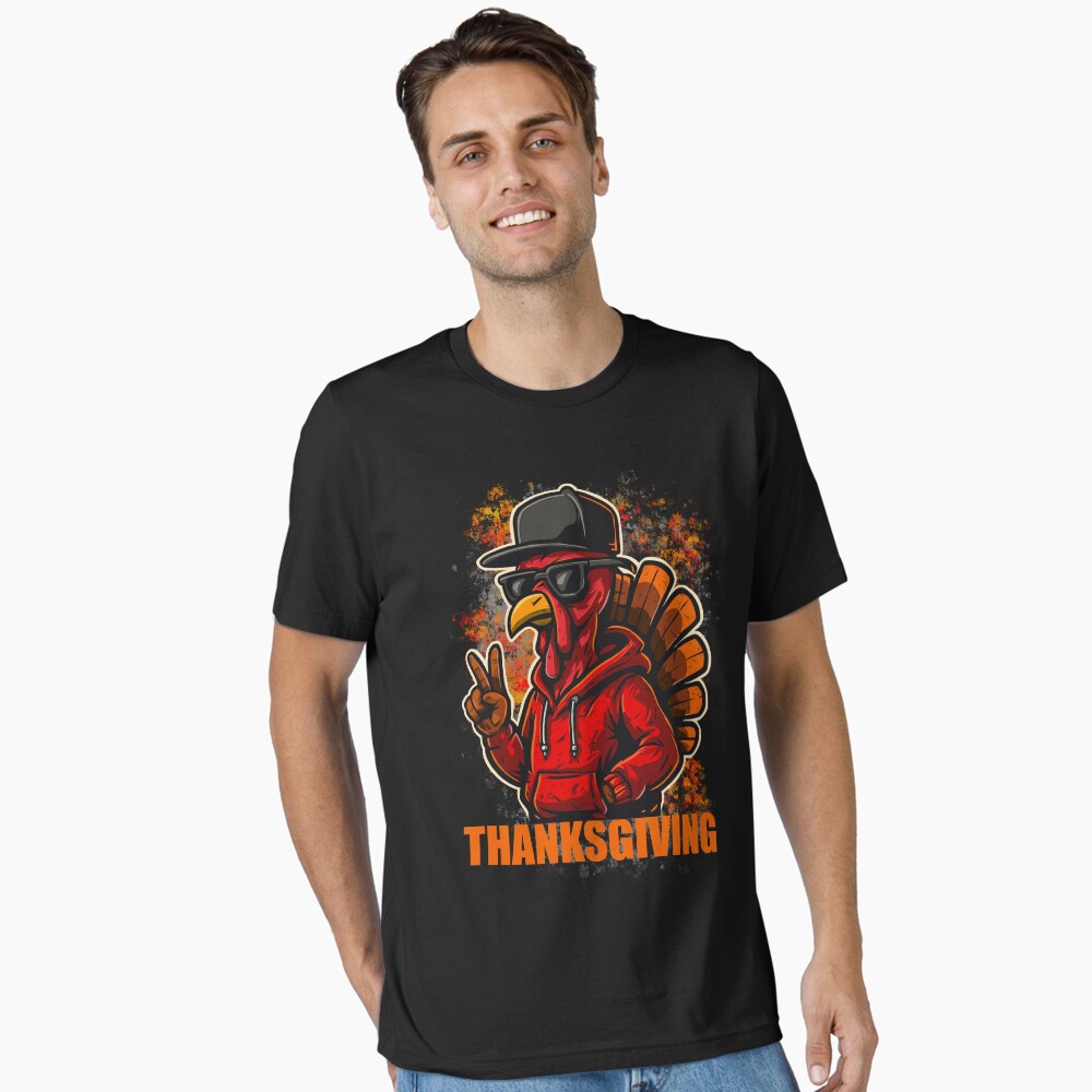 Edgy Urban Thanksgiving Turkey Poster