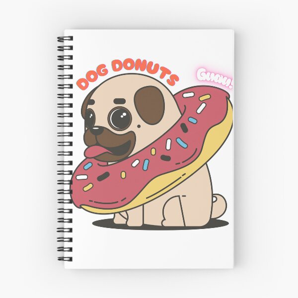 Item preview, Divertido Pug Dona | Guau! Salvavidas Dona designed and sold by TAME-NI.