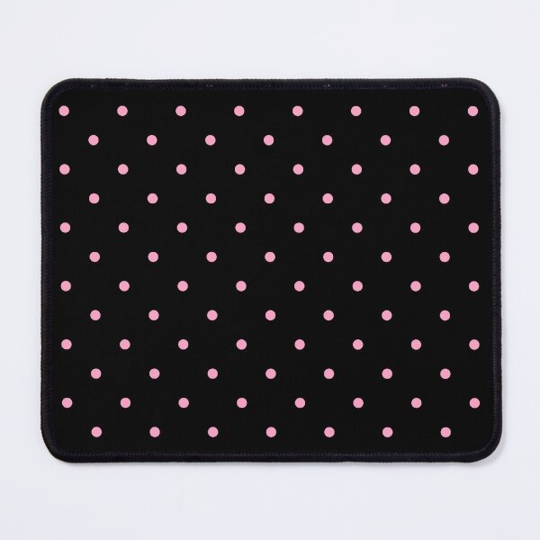 Item preview, Pink Small Polka Dots On Black designed and sold by POLKAIWERX.