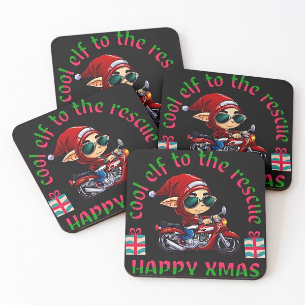 Item preview, Cool Elf to The Rescue Christmas - Funny Holiday Hero Elf Graphic Tee designed and sold by ONIX23.