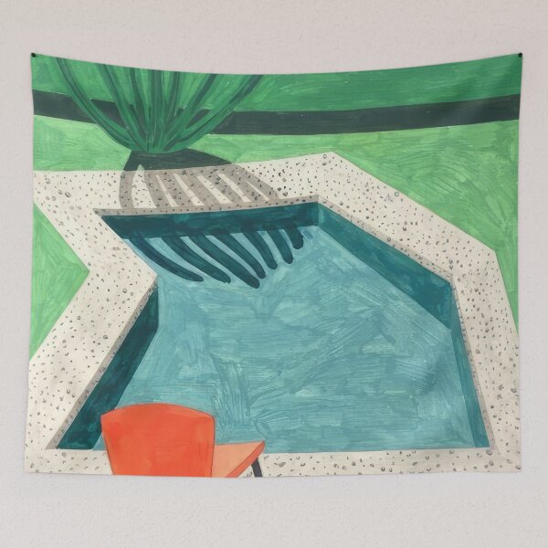 Item preview, art David Hockney designed and sold by MARIAMOMO.
