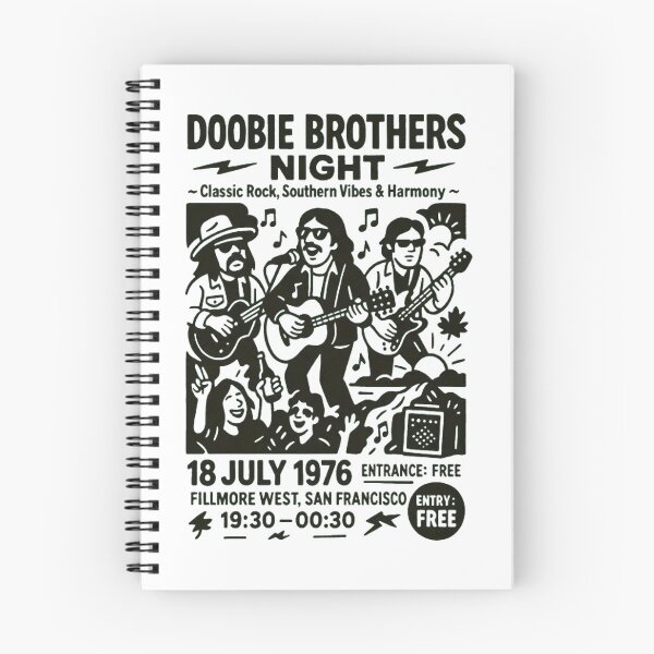 Item preview, Art - The Doobie Brothers designed and sold by Cristimane.