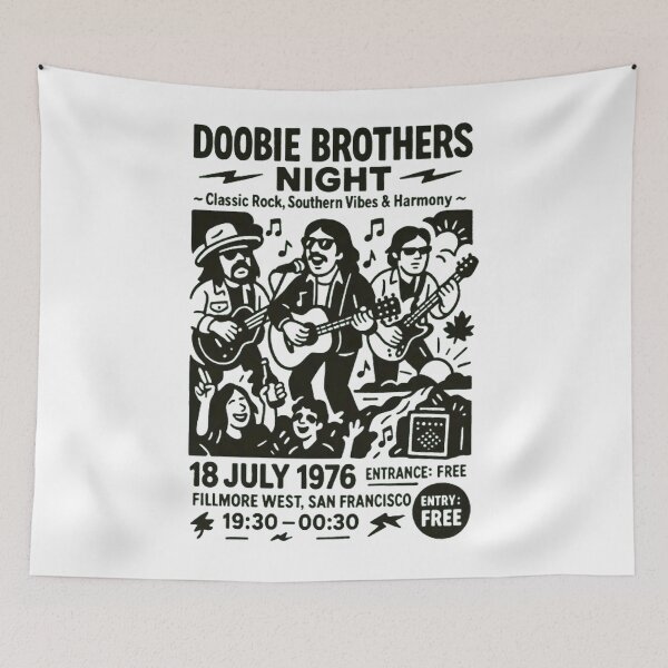 Item preview, Art - The Doobie Brothers designed and sold by Cristimane.