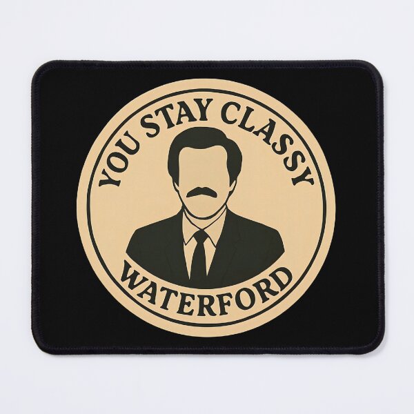 Item preview, Anchorman Inspired Retro Ireland Print: Waterford designed and sold by PinUpPizzazz.