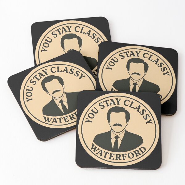 Item preview, Anchorman Inspired Retro Ireland Print: Waterford designed and sold by PinUpPizzazz.