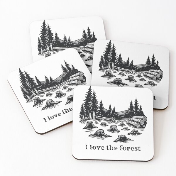 Item preview, i love forest designed and sold by Art.by.D.