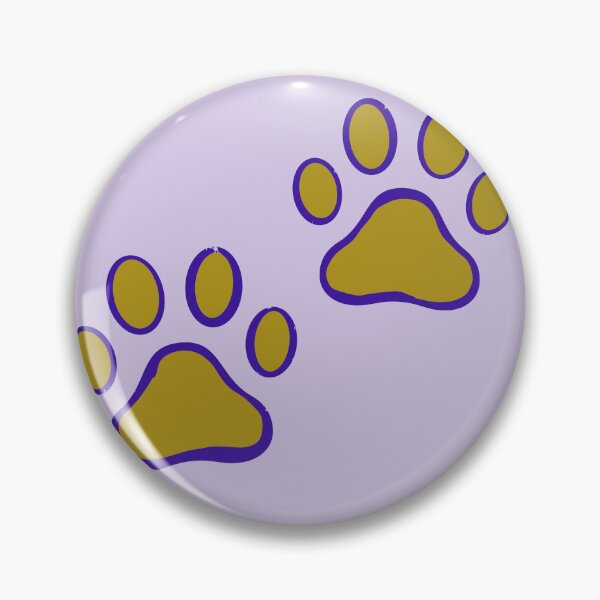 Item preview, Jmu purple gold dog paws designed and sold by DB Mass Designs.