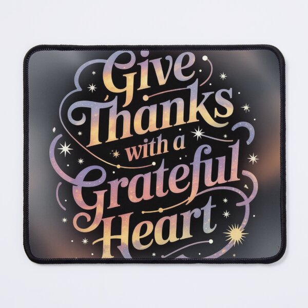 Item preview, Give Thanks with a Grateful Heart designed and sold by mierkuhviezdam.