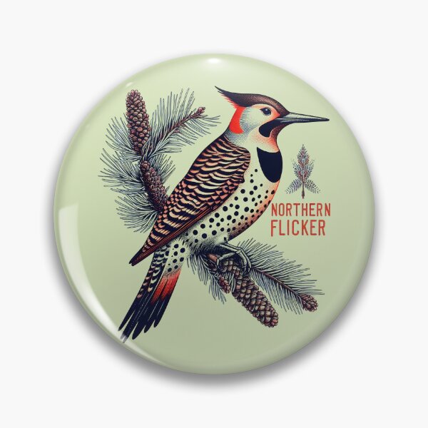 Item preview, Northern Flicker 7 designed and sold by theAVIARY7.