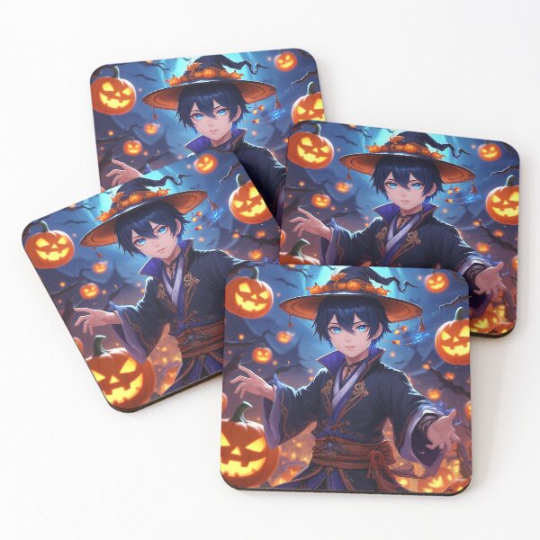 Item preview, Wanderer — Haunted Wind Spirit | Genshin Impact Halloween Edition designed and sold by AmetistLight.