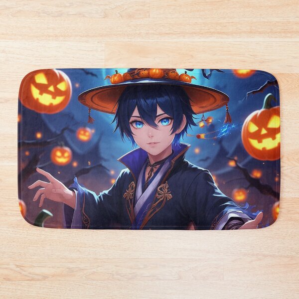 Item preview, Wanderer — Haunted Wind Spirit | Genshin Impact Halloween Edition designed and sold by AmetistLight.