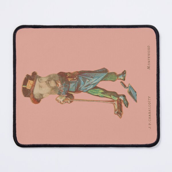 Item preview, Man with Broom and Dustpank - Juan Pedro Chabalgoity desert rose designed and sold by citimonster.