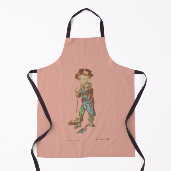 Item preview, Man with Broom and Dustpank - Juan Pedro Chabalgoity desert rose designed and sold by citimonster.