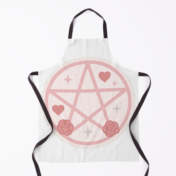 Item preview, Soft Love Pentagram | Pink Witchy Heart Star Feminine Sticker & Printable Wall Art | Soft Girl Art designed and sold by HerDreamCodes.