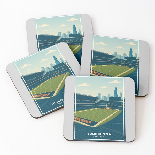 Item preview, Soldier Field Chicago Bears designed and sold by MisfitPrintsUs.