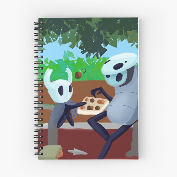 Item preview, Hollow knight and Quirrel on Forrest Gump bench designed and sold by Pip'sCorner.