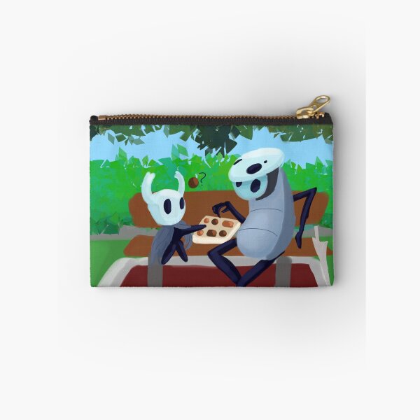 Item preview, Hollow knight and Quirrel on Forrest Gump bench designed and sold by Pip'sCorner.