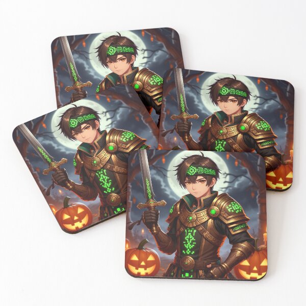 Item preview, Kinich — Warrior of Shadows | Genshin Impact Halloween Art designed and sold by AmetistLight.