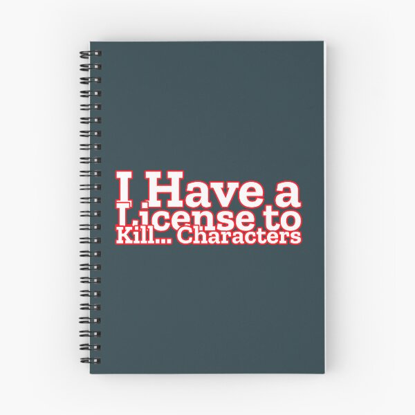 Item preview, I Have a License to Kill... Characters - crime writer  designed and sold by TaurusC95.
