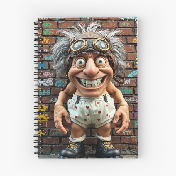 Item preview, The Crazy Old Guy In A Biggles Flying Hat designed and sold by Henrybubbles400.