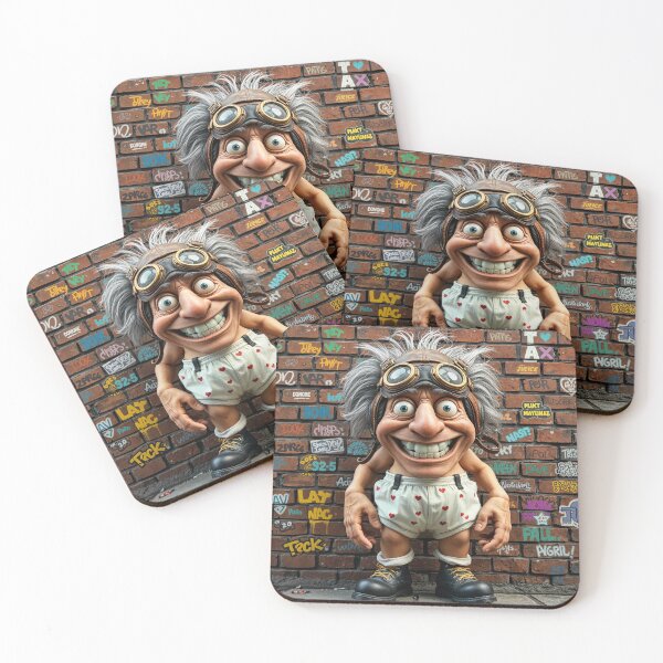 Item preview, The Crazy Old Guy In A Biggles Flying Hat designed and sold by Henrybubbles400.