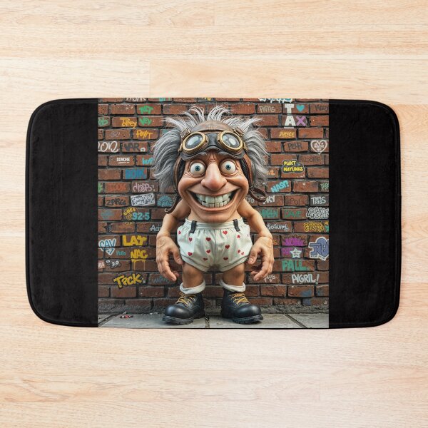Item preview, The Crazy Old Guy In A Biggles Flying Hat designed and sold by Henrybubbles400.