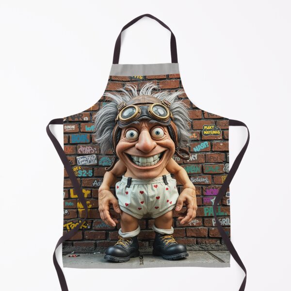 Item preview, The Crazy Old Guy In A Biggles Flying Hat designed and sold by Henrybubbles400.