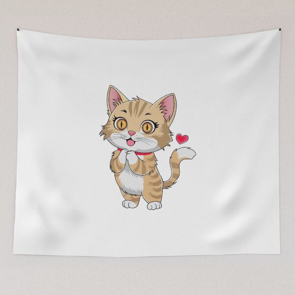 Item preview, Baby cat pray for love designed and sold by Monimohandas.