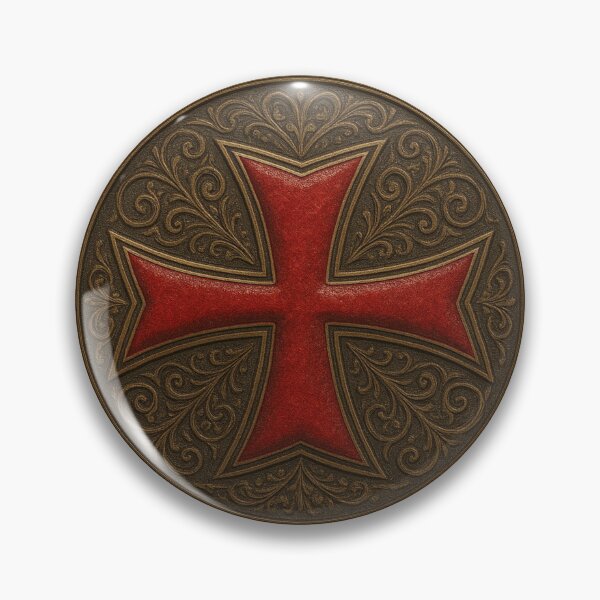 Item preview, Templar Cross designed and sold by historyandmore.