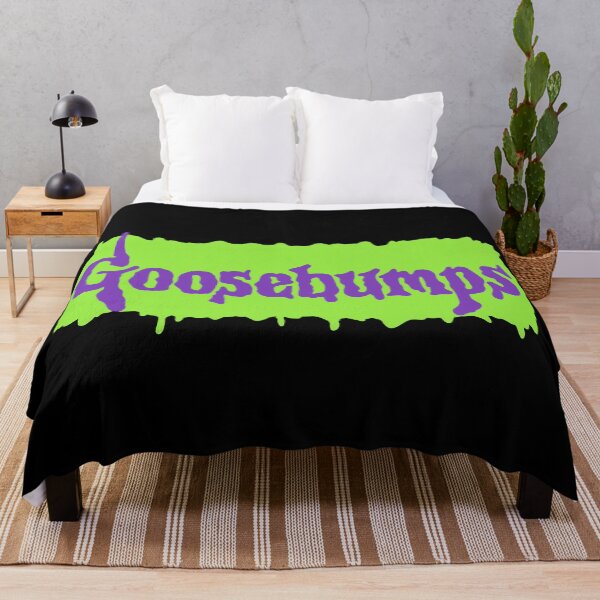 Item preview, goosebumps retro logo green and purple  designed and sold by Blck-Acid-Devil.