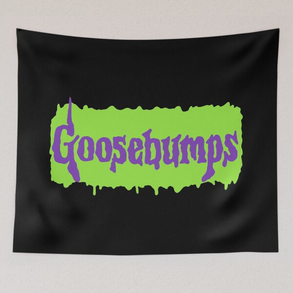 Item preview, goosebumps retro logo green and purple  designed and sold by Blck-Acid-Devil.