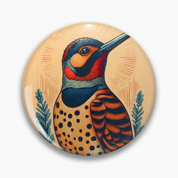 Item preview, Northern Flicker 8 designed and sold by theAVIARY7.