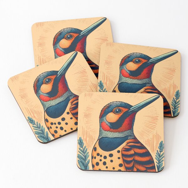 Item preview, Northern Flicker 8 designed and sold by theAVIARY7.