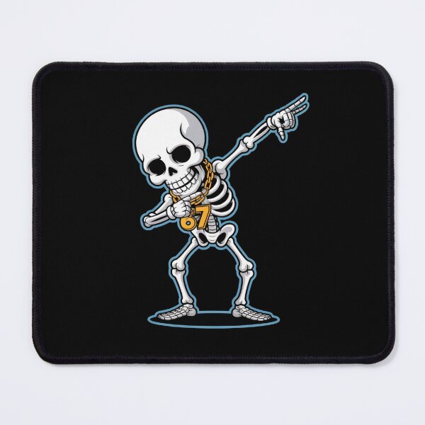 Item preview, Skeleton Dab “67 Bruh” – Funny Meme Halloween Tee designed and sold by WSPrintCrafter.