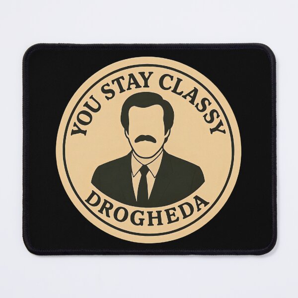 Item preview, Anchorman Inspired Retro Ireland Print: Drogheda designed and sold by PinUpPizzazz.