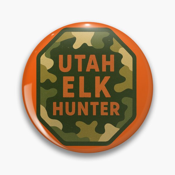 Item preview, Utah Elk Hunter designed and sold by Broken Antler Designs .