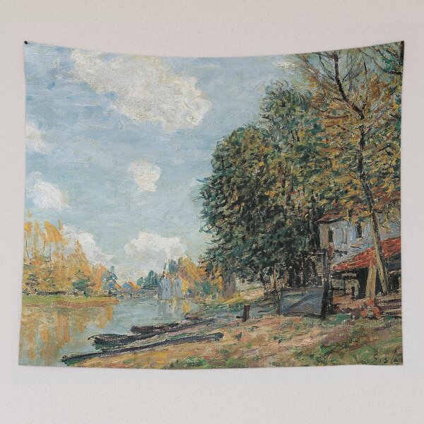 Item preview, The Banks of the River Loring designed and sold by tomorrowsart.