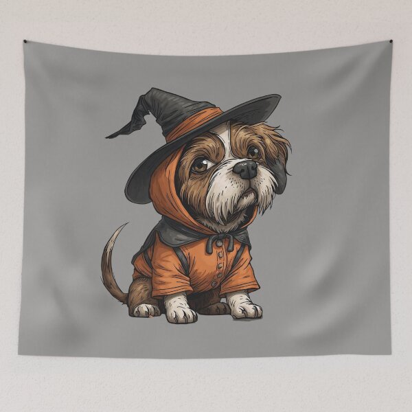 Item preview, halloween dog designed and sold by echotek.