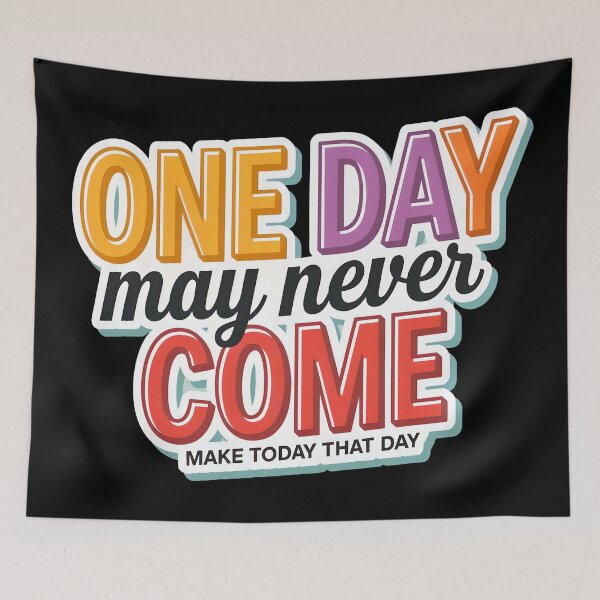 Item preview, Vibrant Daily Reminder to Seize the Moment designed and sold by WatchesAndMore.
