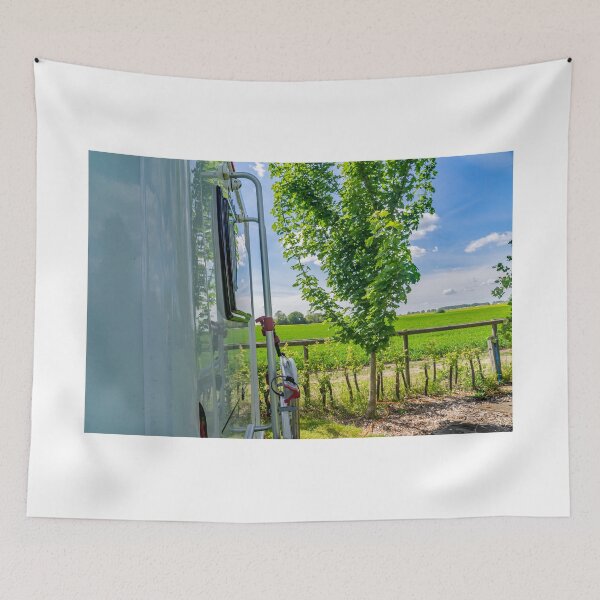 Item preview, Motorhome on a rural campsite designed and sold by yackers1.