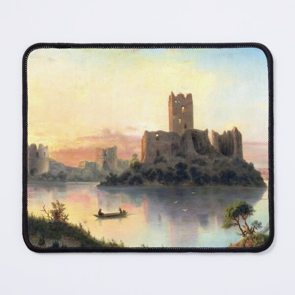 Item preview, Ruins of th Trakai Island Castle at Sunset designed and sold by tomorrowsart.