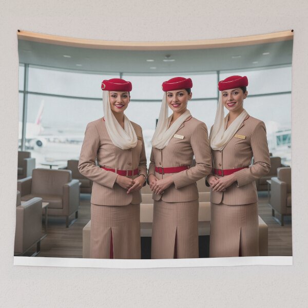 Item preview, Emirates Cabin Crew designed and sold by Skyframe Aviation.