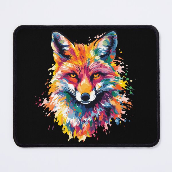 Item preview, Colorful Fox – Origami-Style Animal Art | Paint Splash Wildlife Design T-Shirt designed and sold by OrigAnimal.