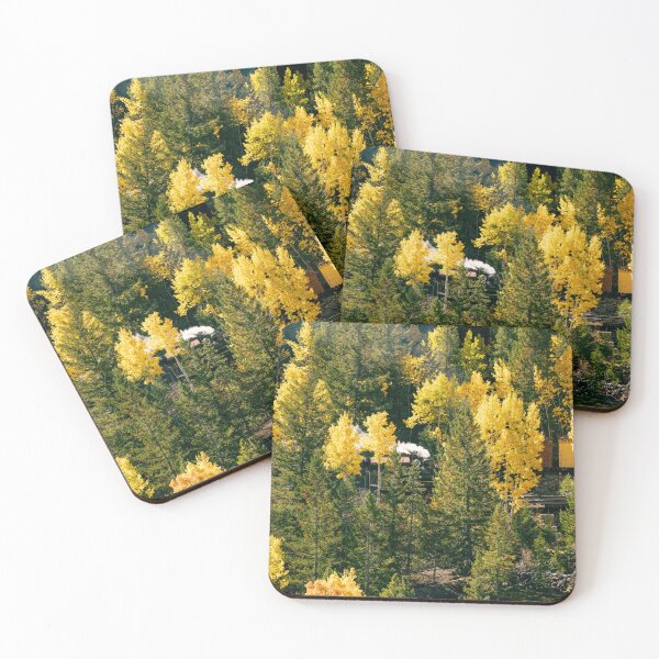Item preview, Golden Aspens Along Historic Train Loop designed and sold by Jarrett720.
