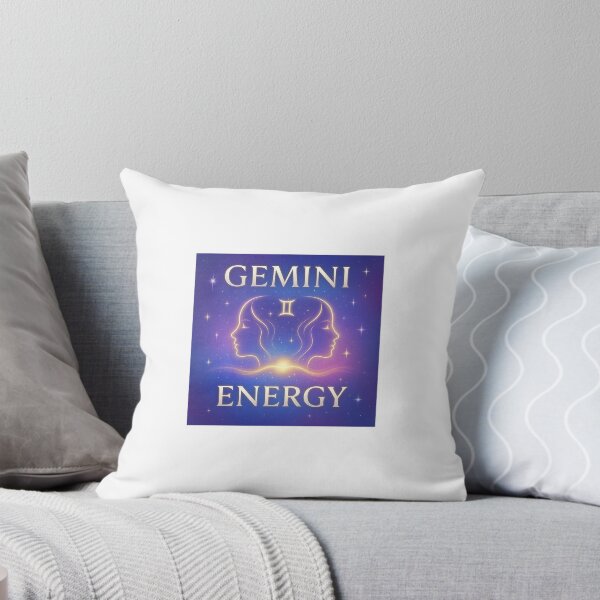 Item preview, “Gemini Energy – Dual Light Harmony | Zodiac Air Sign Aesthetic Art” designed and sold by BetulTasarımSanatı.