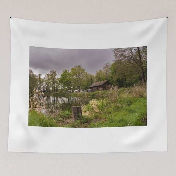 Item preview, Wooden lodge by the lake designed and sold by yackers1.